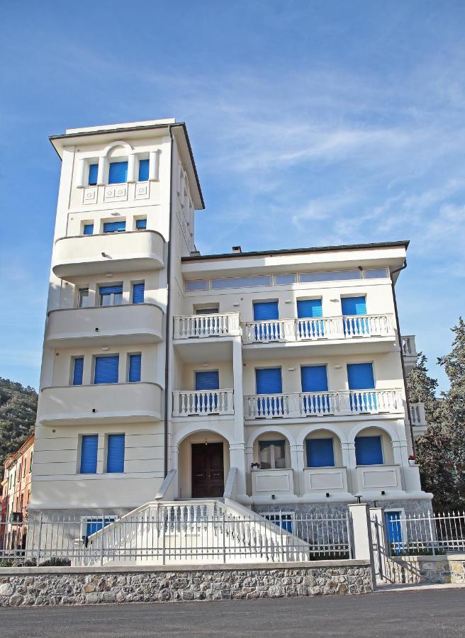 Villa Schiaffino Appartamento Al Primo Piano Deiva Marina Exterior foto